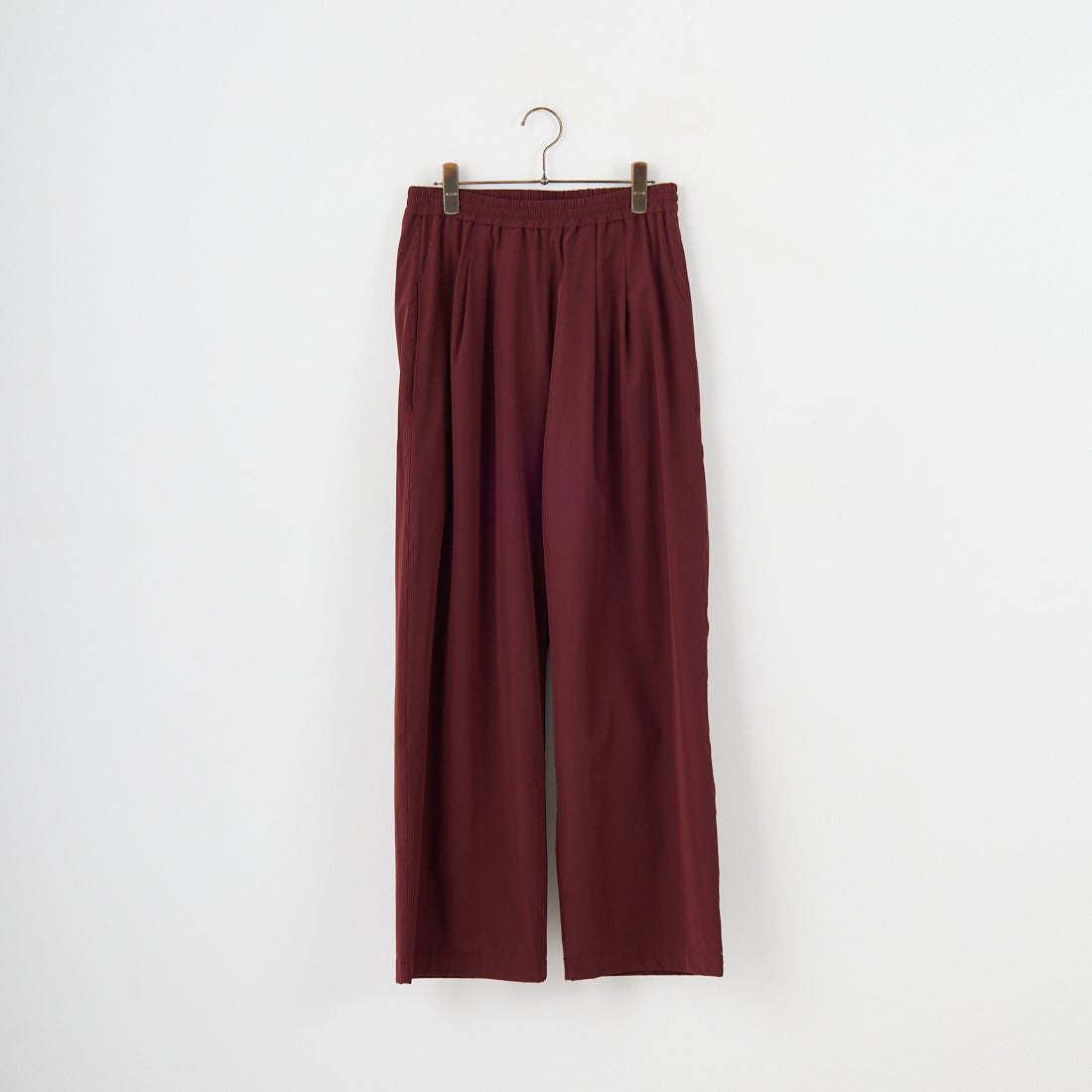 Jeans Factory Clothes [ジーンズファクトリークローズ] 7DAYS ナイロンストレートイージーパンツ [IN10-PT-4] BURGANDY