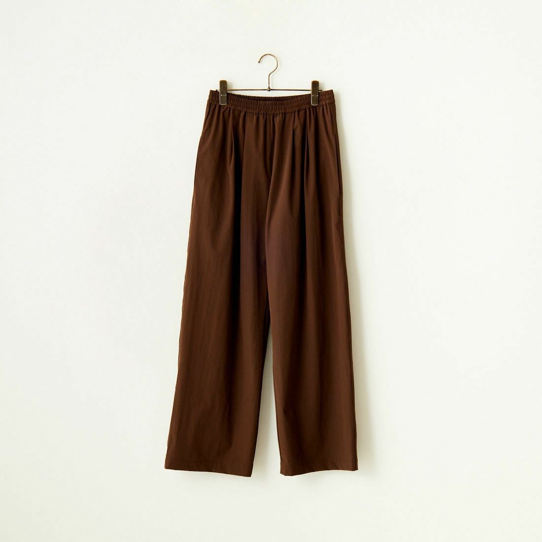 Jeans Factory Clothes [ジーンズファクトリークローズ] 7DAYS ナイロンストレートイージーパンツ [IN10-PT-4] BROWN