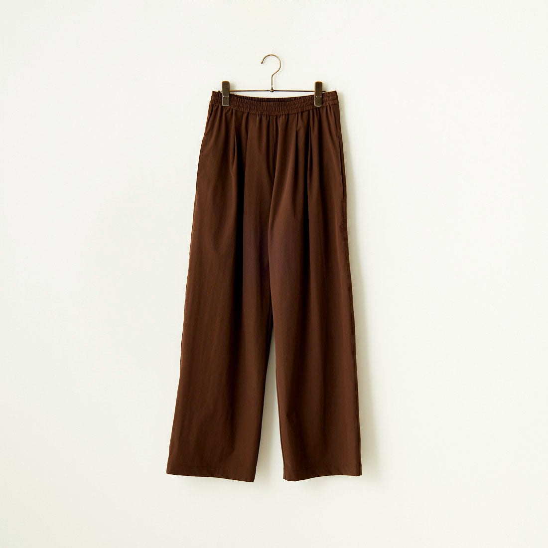 Jeans Factory Clothes [ジーンズファクトリークローズ] 7DAYS ナイロンストレートイージーパンツ [IN10-PT-4] BROWN
