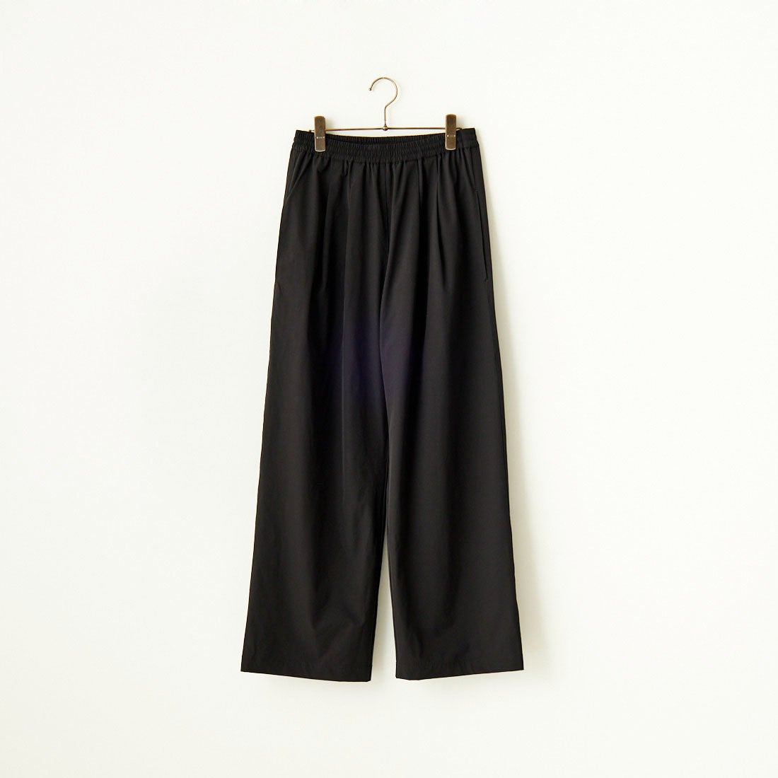 Jeans Factory Clothes [ジーンズファクトリークローズ] 7DAYS ナイロンストレートイージーパンツ [IN10-PT-4] BLACK