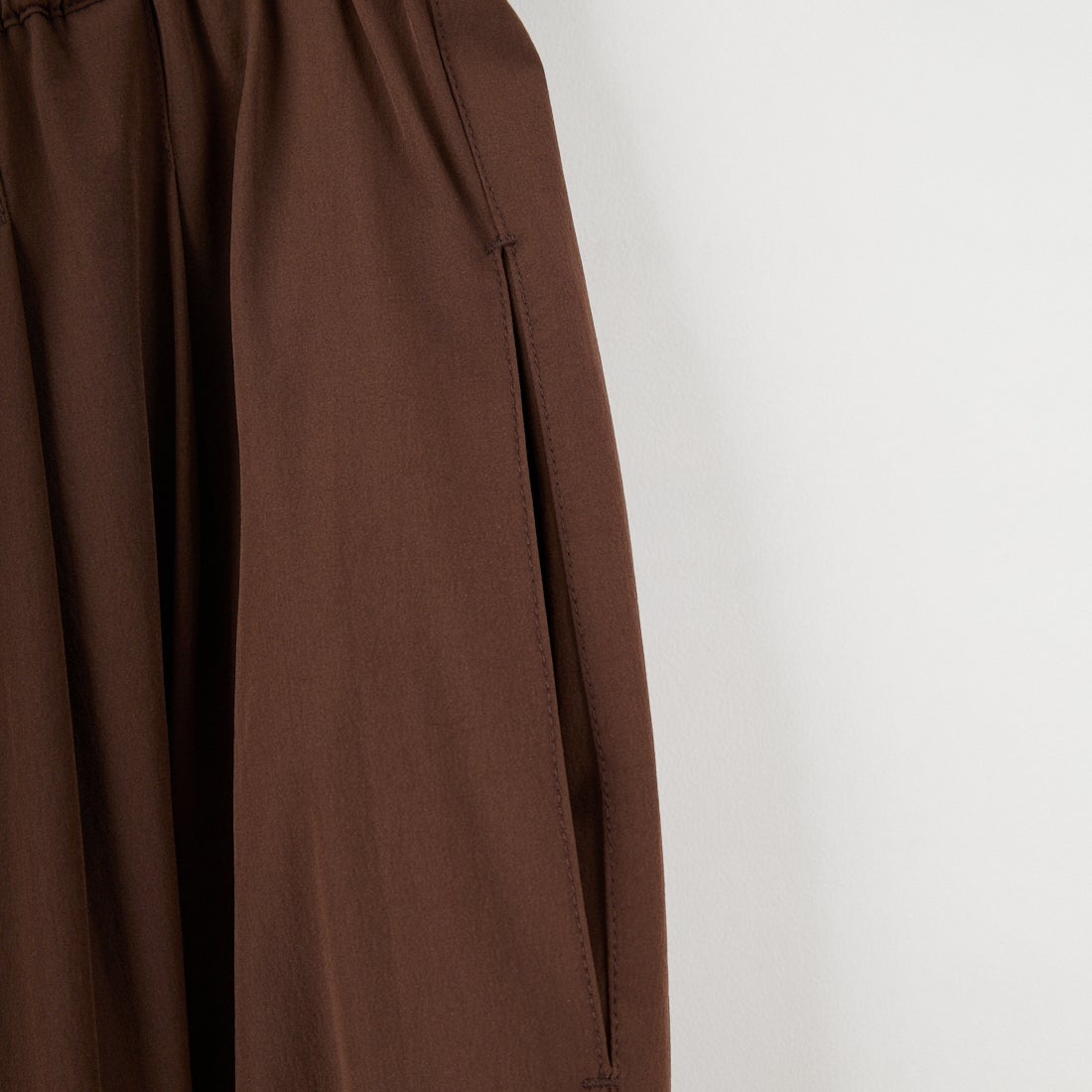 Jeans Factory Clothes [ジーンズファクトリークローズ] 7DAYS ナイロンストレートイージーパンツ [IN10-PT-4] BROWN