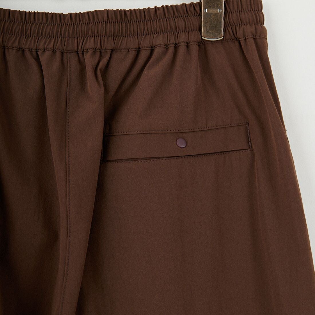 Jeans Factory Clothes [ジーンズファクトリークローズ] 7DAYS ナイロンストレートイージーパンツ [IN10-PT-4] BROWN