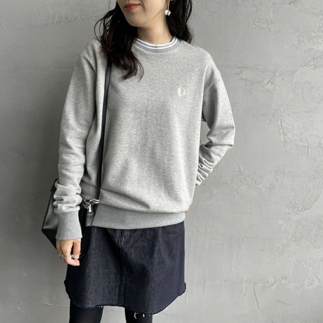 FRED PERRY [フレッドペリー] 別注 ツインティップライン ワンポイント