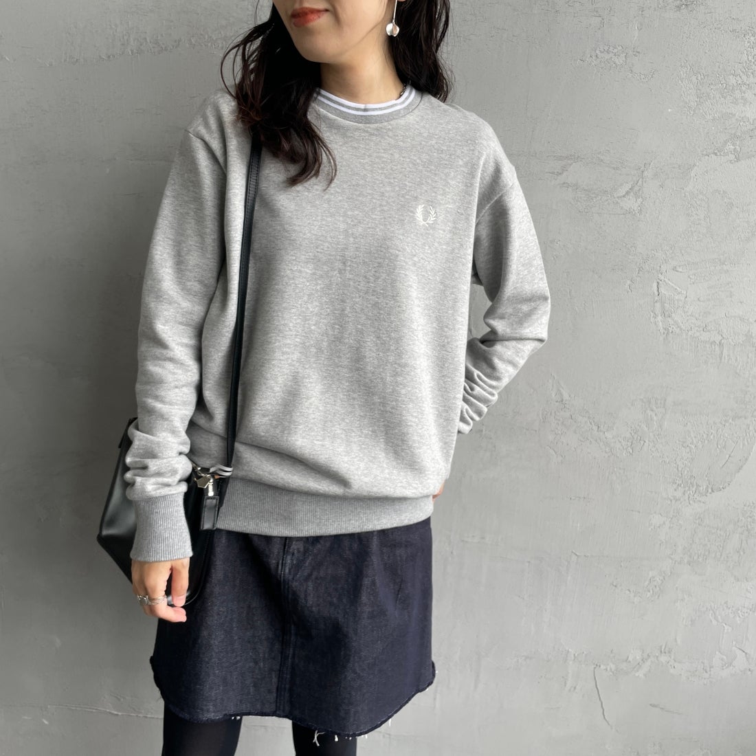 STEEL MARL&&モデル身長：160cm 着用サイズ：S&&