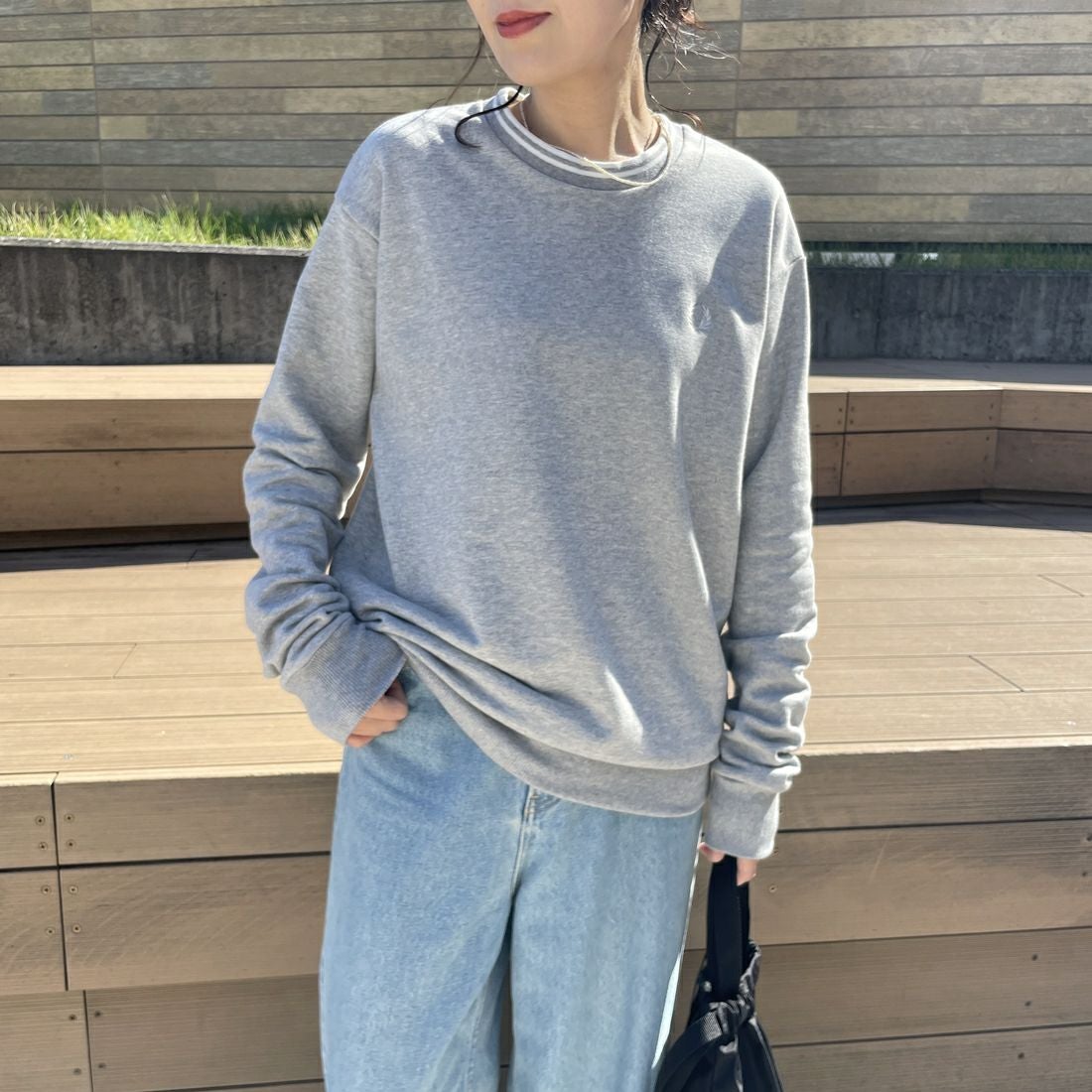 FRED PERRY [フレッドペリー] 別注 ツインティップライン ワンポイント