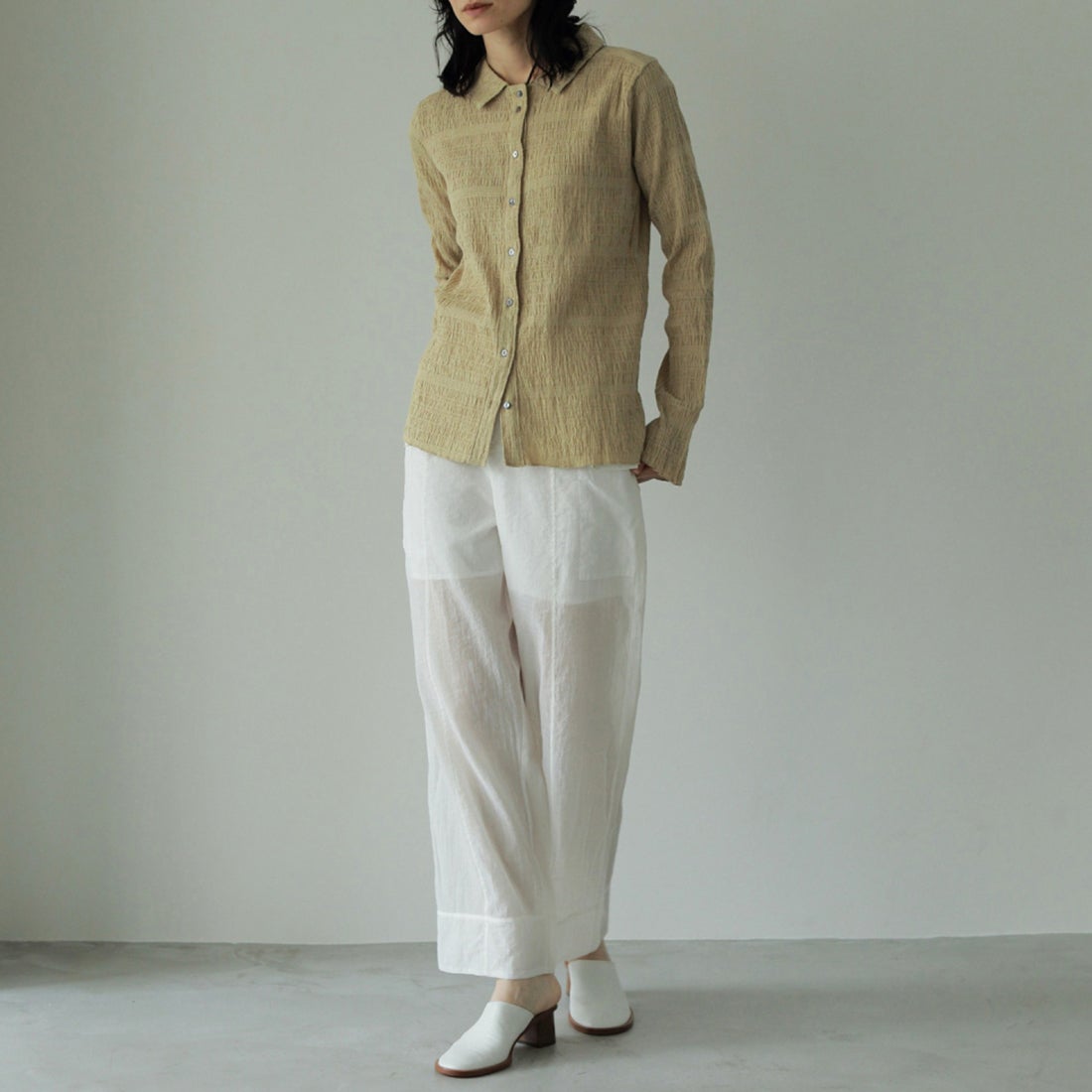 anuke [アンヌーク] シアーポケットパンツ [62410704] WHT