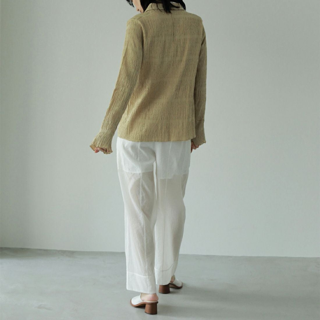 anuke [アンヌーク] シアーポケットパンツ [62410704] WHT