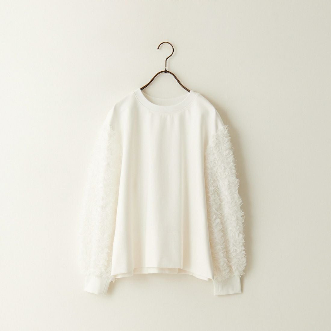 USINE [ユジーヌ] 袖ギャザープルオーバー [2430802] OFFWHITE