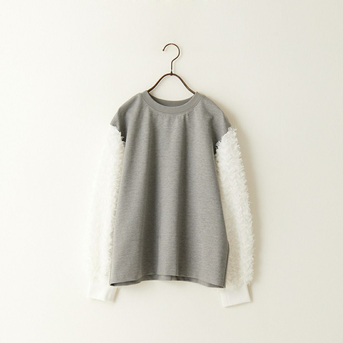 USINE [ユジーヌ] 袖ギャザープルオーバー [2430802] GRAY