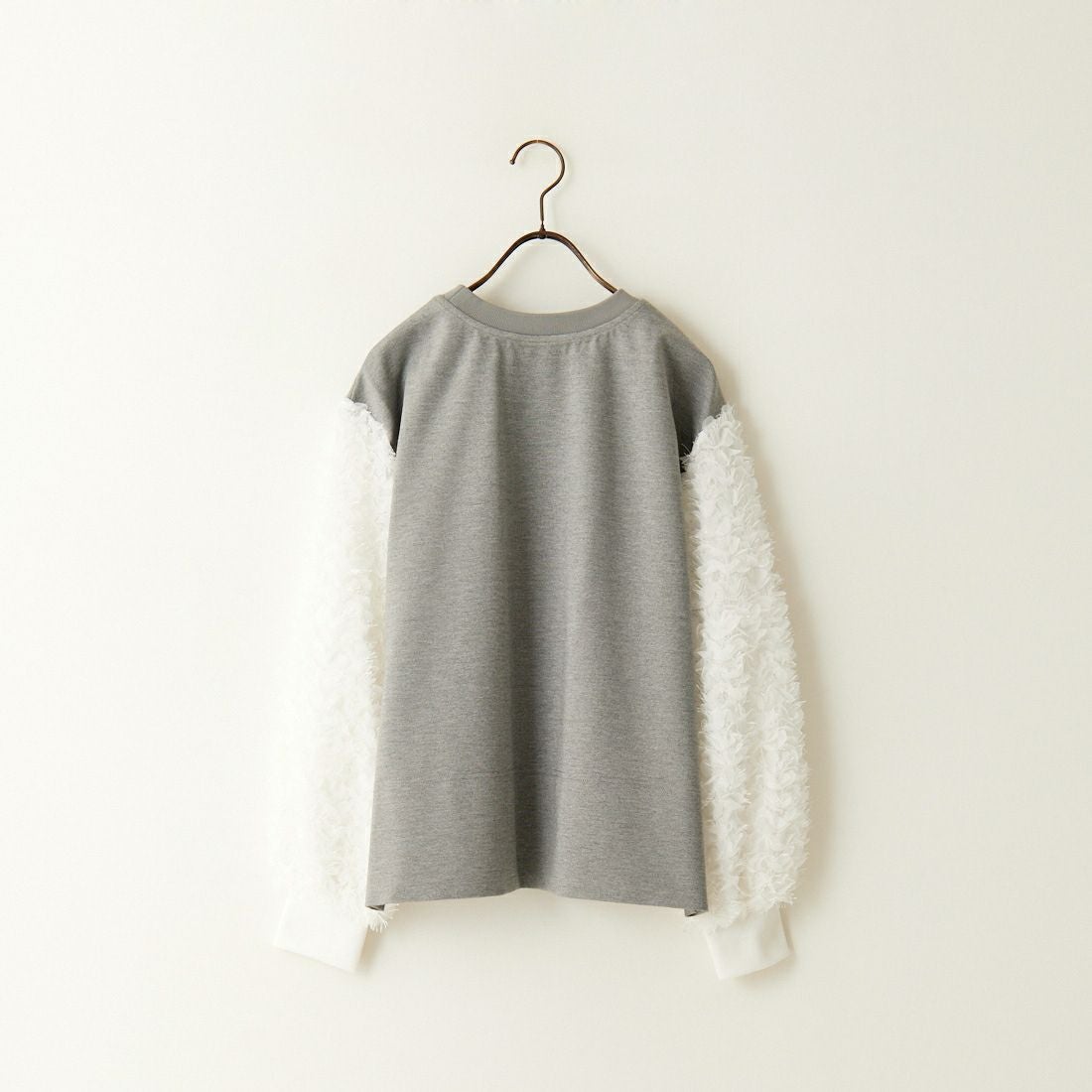 USINE [ユジーヌ] 袖ギャザープルオーバー [2430802] GRAY