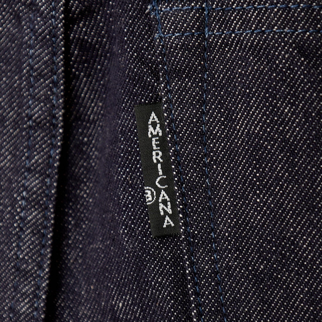 Americana × JEANS FACTORY [アメリカーナ × ジーンズファクトリー] 別注 カットオフデニムミニスカート [ASO-721-JF] ﾈｲﾋﾞｰ