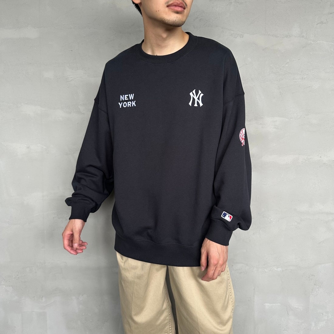 BLK NY&&モデル身長：168cm 着用サイズ：L&&