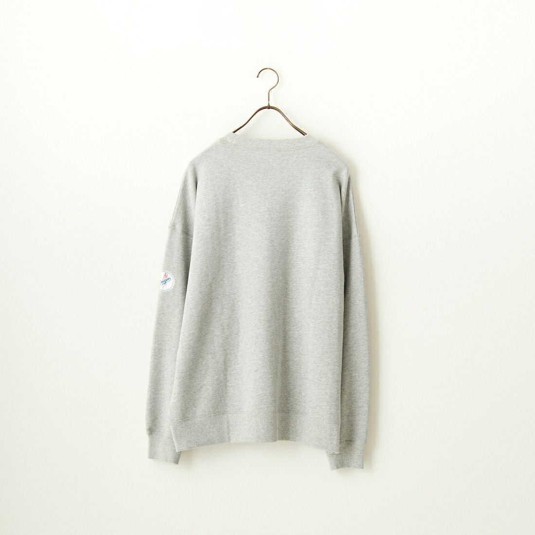 Fanatics [ファナティクス] 別注 MLBロゴ刺繍 クルーネックスウェット [OT0524FW0002-JF] GRY LA