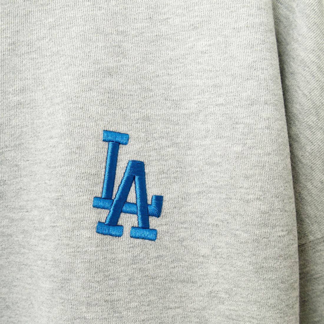 Fanatics [ファナティクス] 別注 MLBロゴ刺繍 クルーネックスウェット [OT0524FW0002-JF] GRY LA
