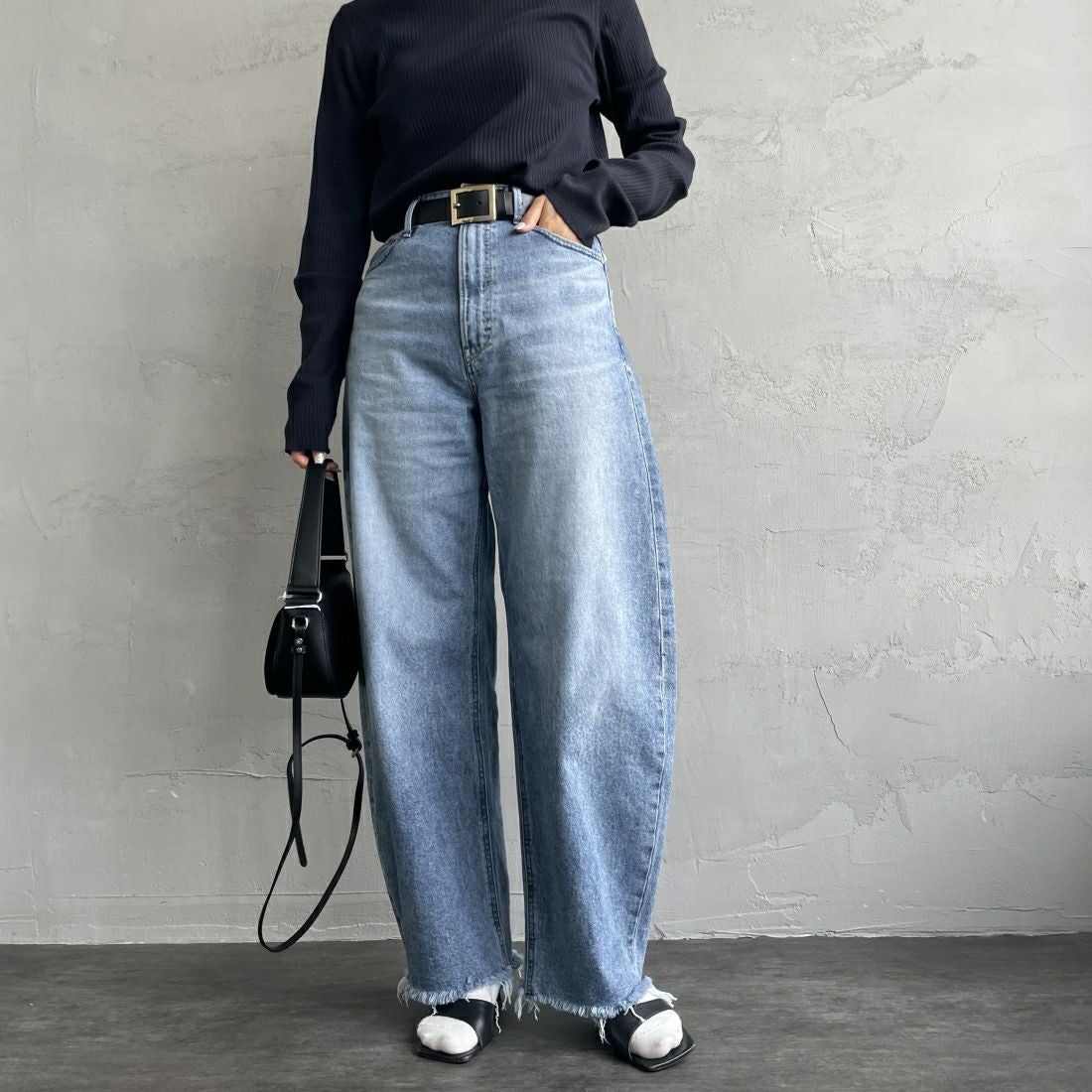 CUB&&モデル身長：163cm 着用サイズ：24&&