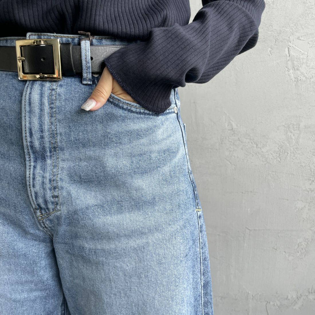 YANUK [ヤヌーク] カーブテーパード LAURA/ローラ [57141314] CUB