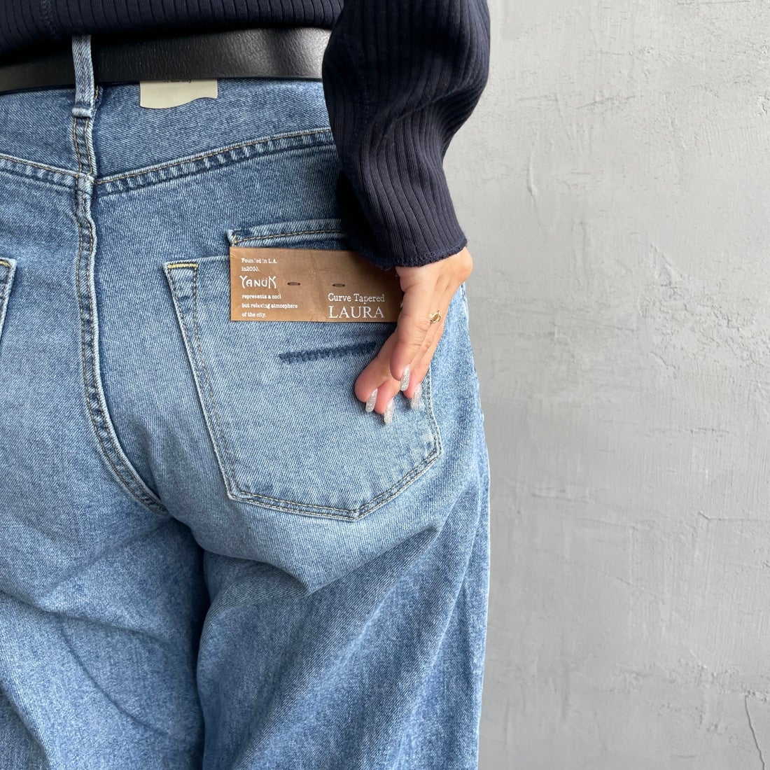 YANUK [ヤヌーク] カーブテーパード LAURA/ローラ [57141314