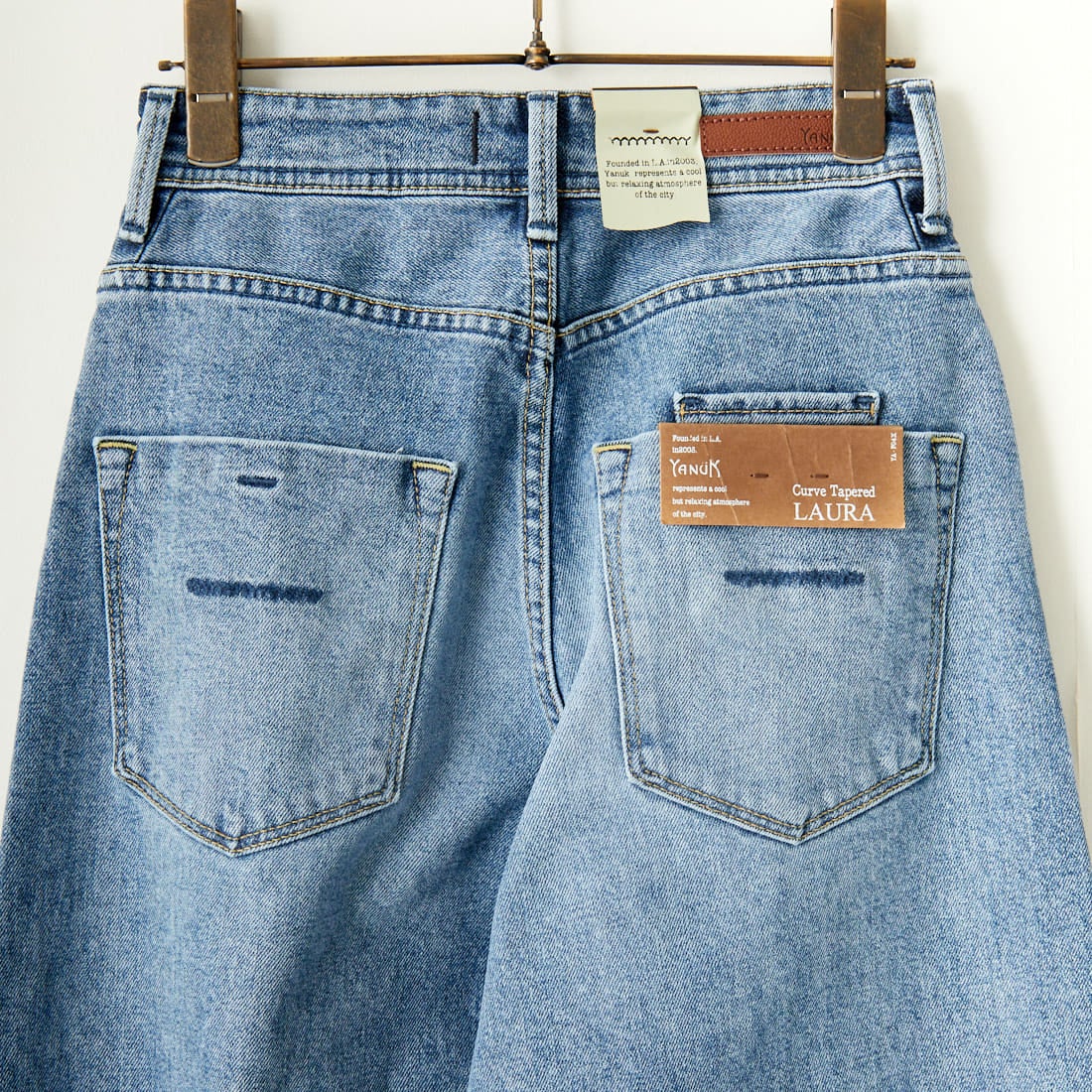 YANUK ヤヌーク カーブテーパード LAURA CBK 23 YANUK [ヤヌーク] カーブテーパード LAURA/ローラ [57141314