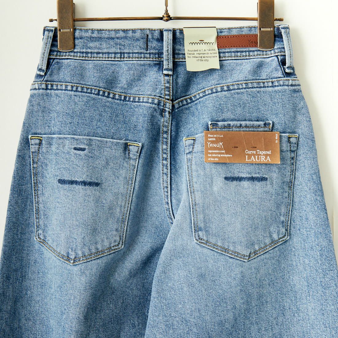 YANUK [ヤヌーク] カーブテーパード LAURA/ローラ [57141314] CUB