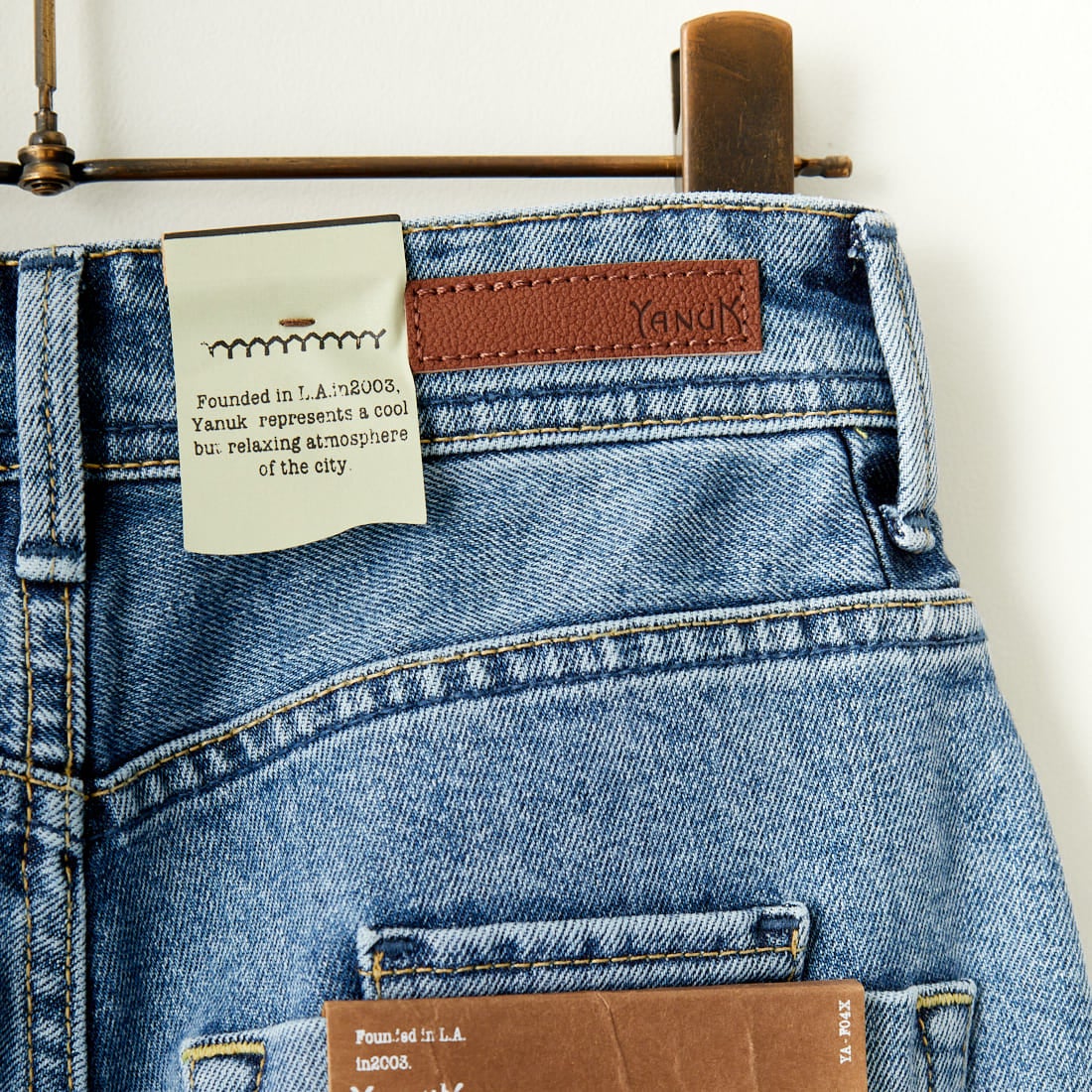 YANUK [ヤヌーク] カーブテーパード LAURA/ローラ [57141314] CUB