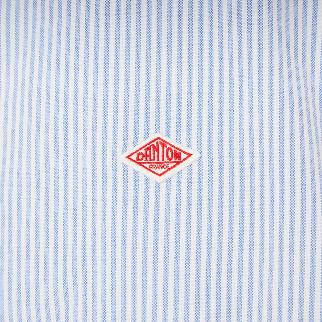 DANTON [ダントン] オックスフォード バンドカラーシャツ [DT-B0280OXP] SAX/WHT ST