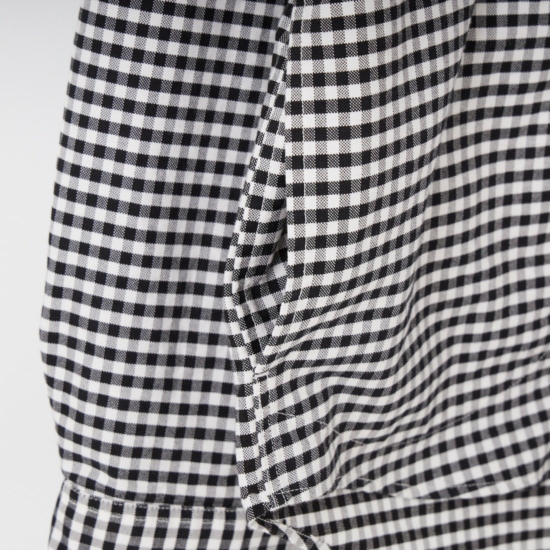 DANTON [ダントン] オックスフォード ラウンドカラーシャツ [DT-B0282OXP] BK/WH GNGM