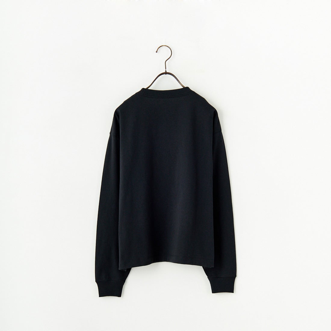 DANTON [ダントン] プレーン ロングスリーブTシャツ [DT-C0200TCB] BLACK