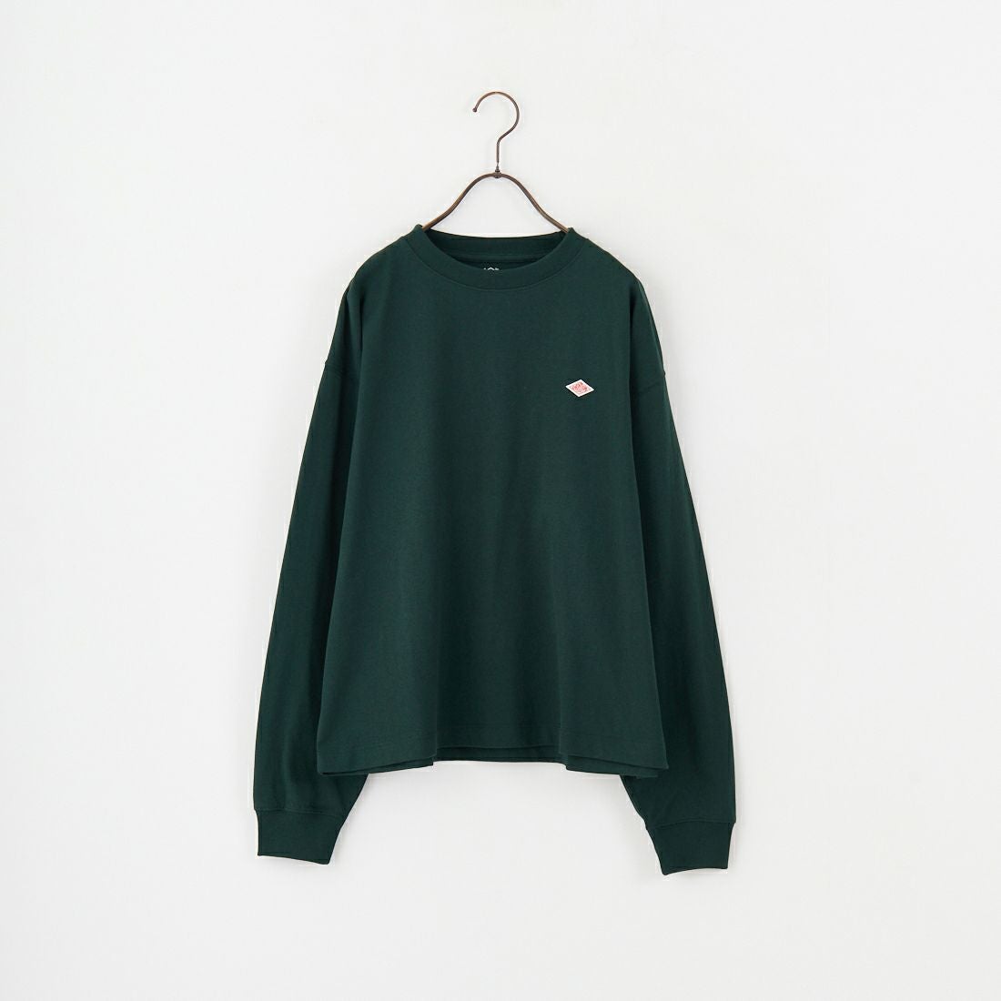 DANTON [ダントン] プレーン ロングスリーブTシャツ [DT-C0200TCB] DARK GREEN