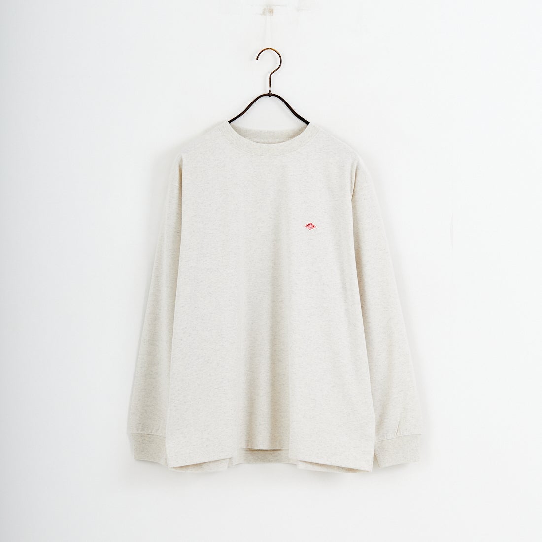 DANTON [ダントン] プレーン ロングスリーブTシャツ [DT-C0200TCB] HEATHER IV