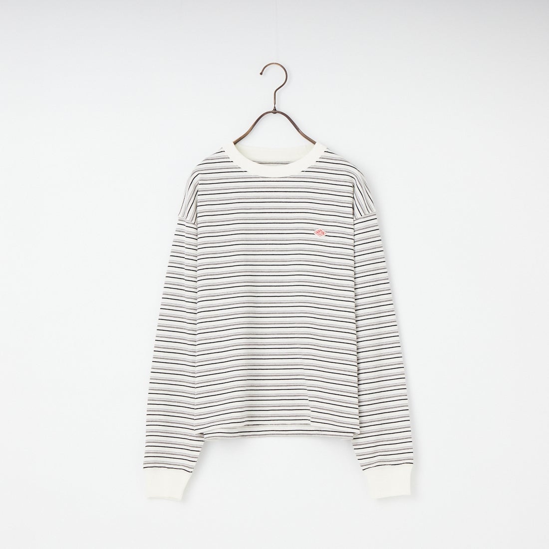 DANTON [ダントン] ストライプ ロングスリーブTシャツ [DT-C0200TCB]