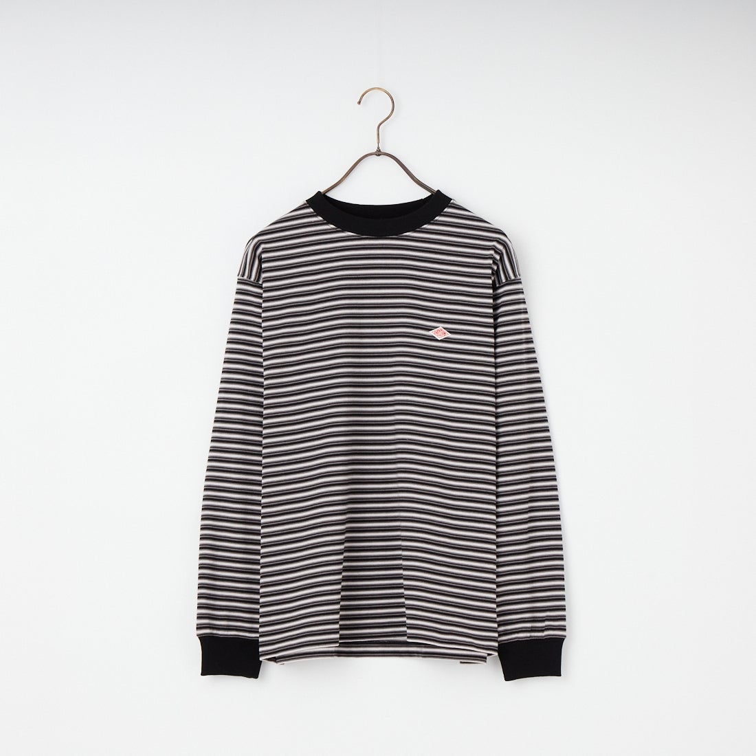 DANTON [ダントン] ストライプ ロングスリーブTシャツ [DT-C0200TCB