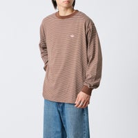 D.BRN/ECRU&&モデル身長：177cm 着用サイズ：L&&