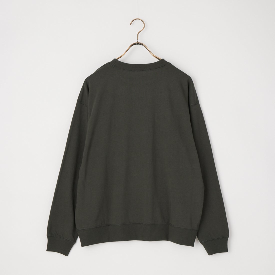 DANTON [ダントン] ソリッド スウェットTシャツ [DT-C0204TCB] COAL GREY