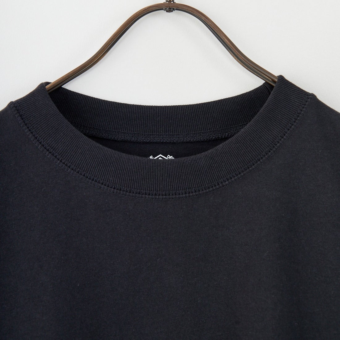DANTON [ダントン] ソリッド スウェットTシャツ [DT-C0204TCB] BLACK