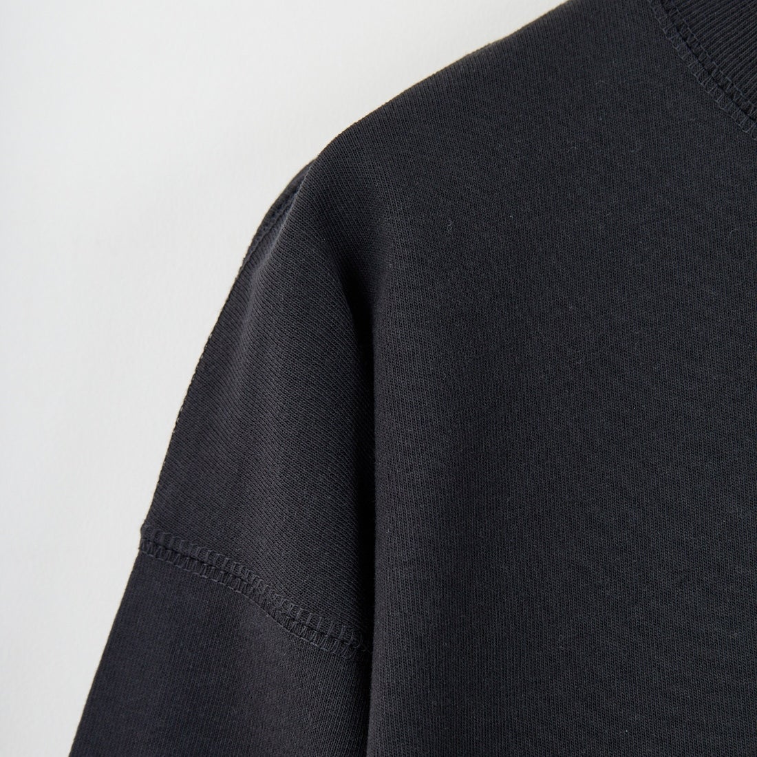 DANTON [ダントン] ソリッド スウェットTシャツ [DT-C0204TCB] BLACK