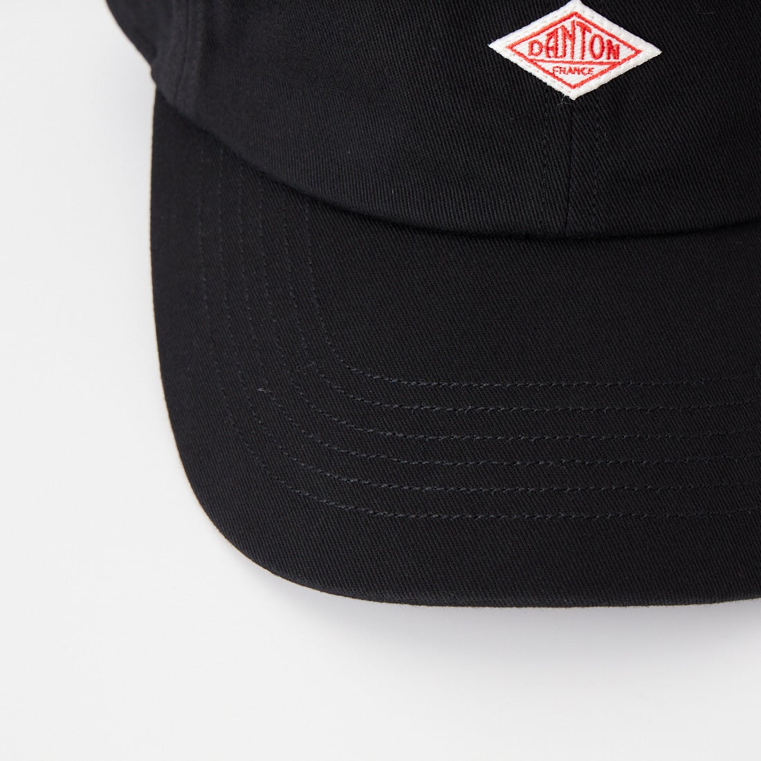 DANTON [ダントン] コットンツイル6パネルキャップ [DT-H0227TKC] BLACK