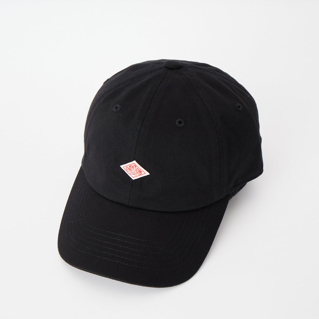 DANTON [ダントン] コットンツイル6パネルキャップ [DT-H0227TKC] BLACK