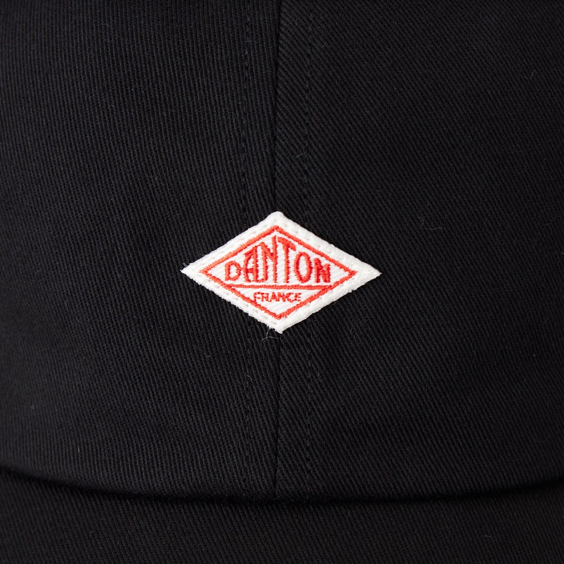 DANTON [ダントン] コットンツイル6パネルキャップ [DT-H0227TKC] BLACK