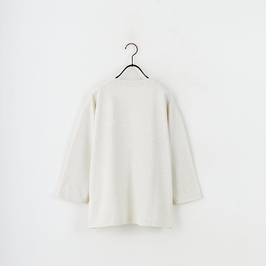 DANTON [ダントン] ソリッド クルーネックプルオーバー [DT-C0131TCB] H.IVORY