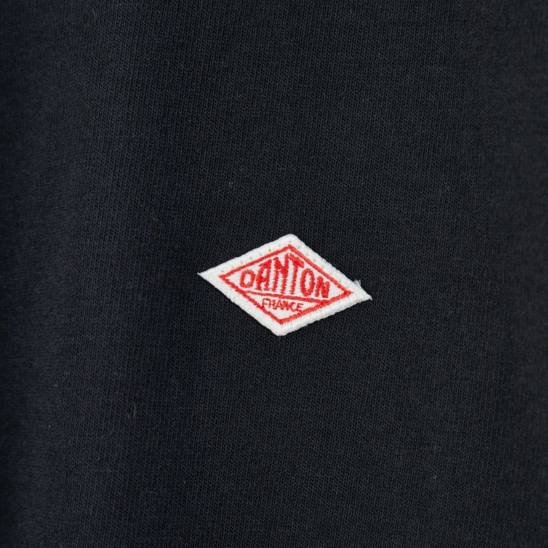 DANTON [ダントン] ソリッド クルーネックプルオーバー [DT-C0131TCB] BLACK