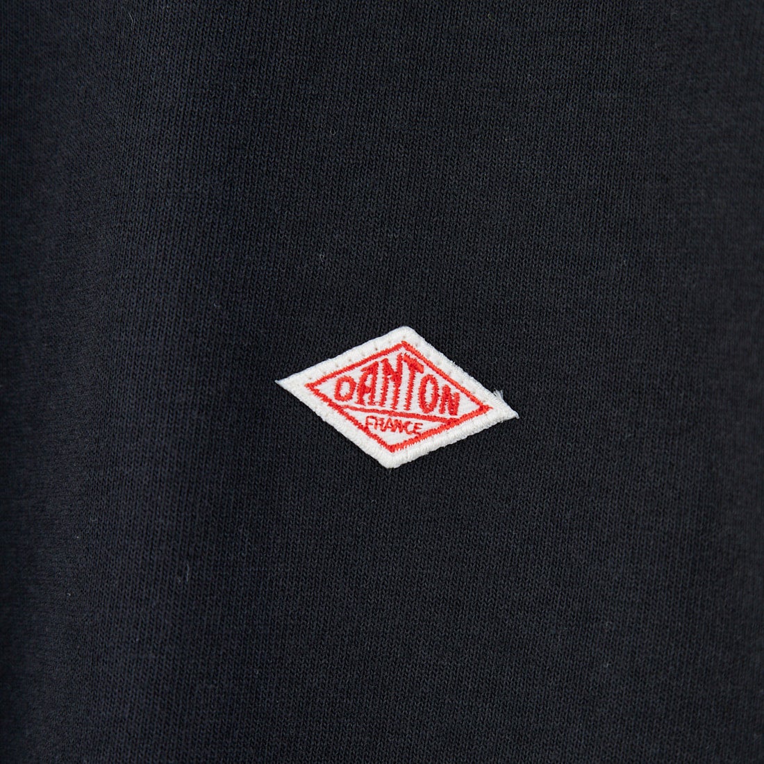 DANTON [ダントン] ソリッド クルーネックプルオーバー [DT-C0131TCB] BLACK