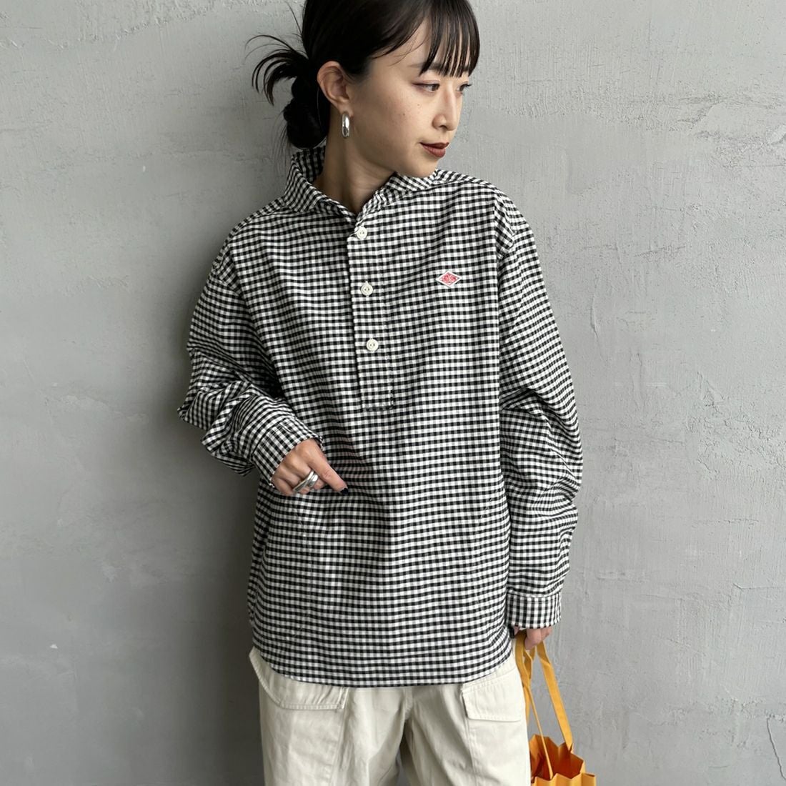 BLK/ECR GN&&モデル身長：150cm 着用サイズ：36&&