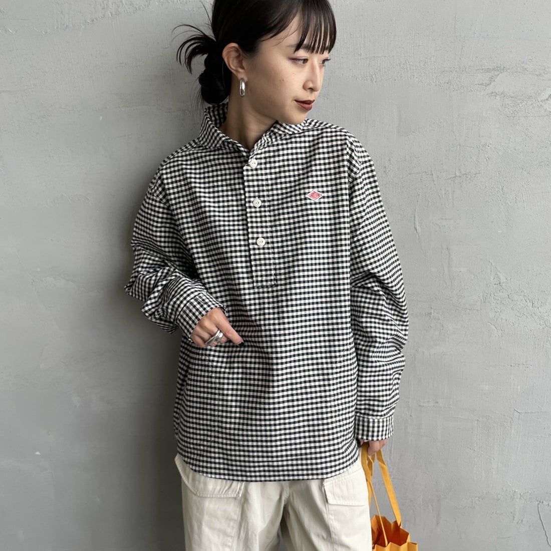 BLK/ECR GN&&モデル身長：150cm 着用サイズ：36&&