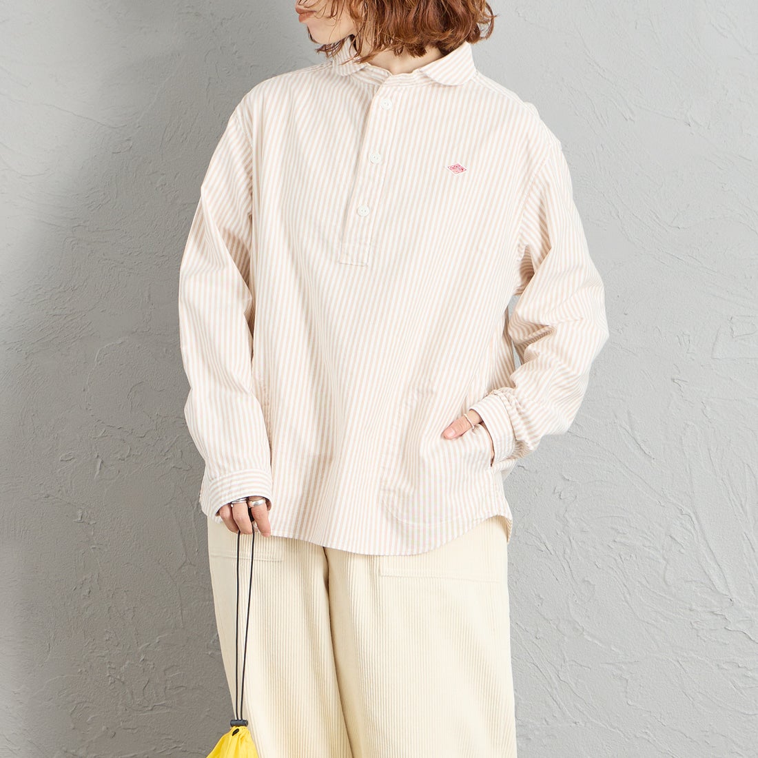 BEG/WHT ST&&モデル身長：158cm 着用サイズ：38&&
