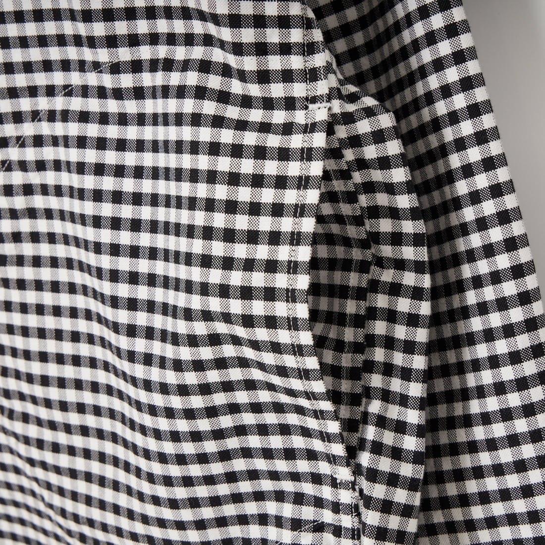 DANTON [ダントン] ラウンドカラー オックスフォードシャツ [DT-B0281OXP] BLK/WHT GN