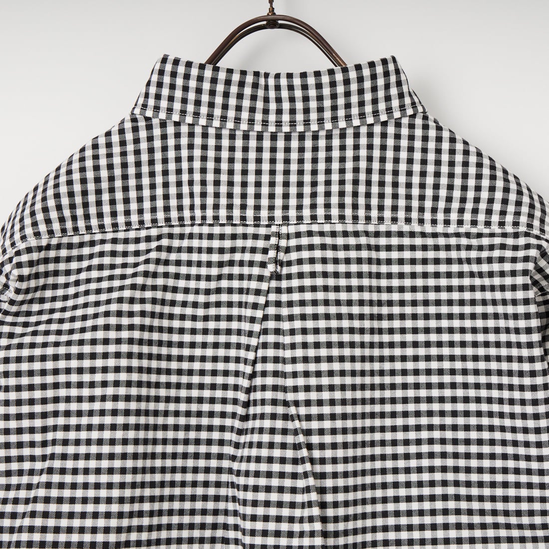 DANTON [ダントン] ラウンドカラー オックスフォードシャツ [DT-B0281OXP] BLK/WHT GN