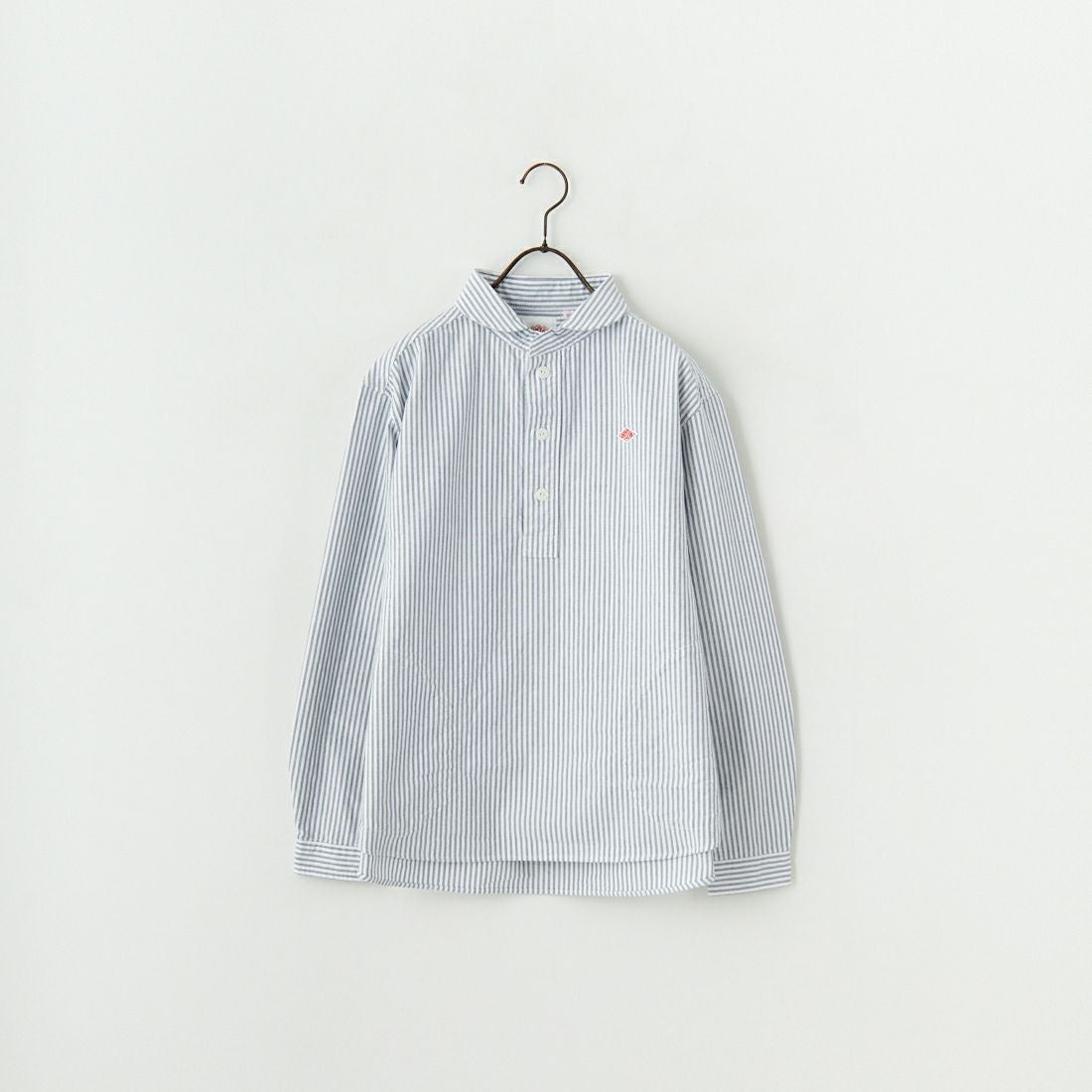 DANTON [ダントン] ラウンドカラー オックスフォードシャツ [DT-B0281OXP] NVY/ECR ST