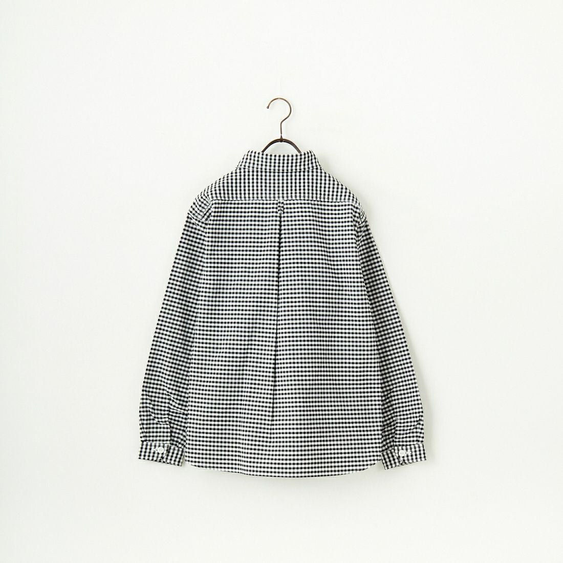 DANTON [ダントン] ラウンドカラー オックスフォードシャツ [DT-B0281OXP] BLK/ECR GN