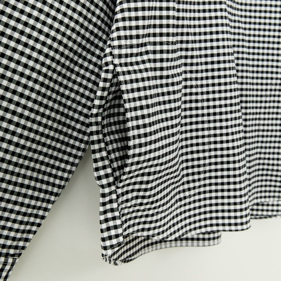 DANTON [ダントン] ラウンドカラー オックスフォードシャツ [DT-B0281OXP] BLK/ECR GN