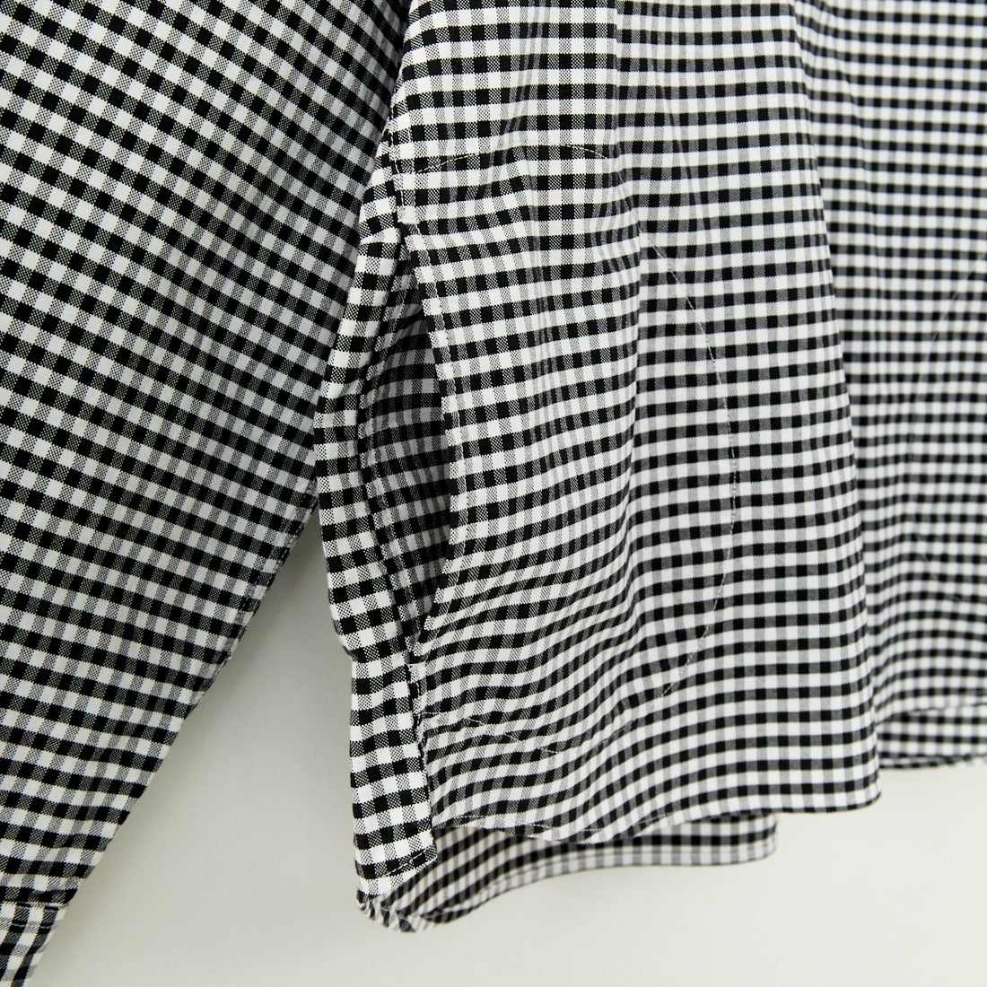 DANTON [ダントン] ラウンドカラー オックスフォードシャツ [DT-B0281OXP] BLK/ECR GN